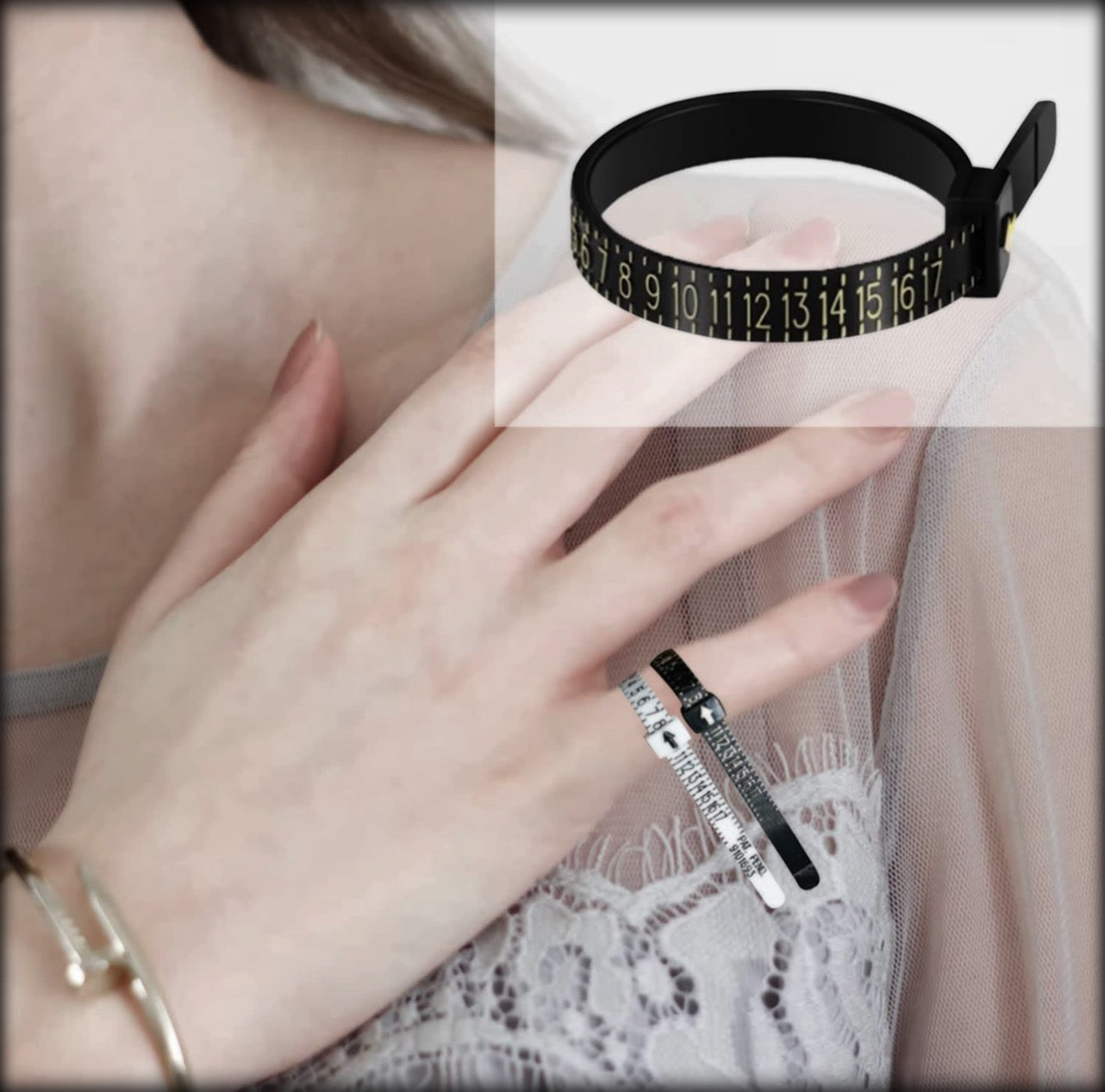 Reusable ring sizer~